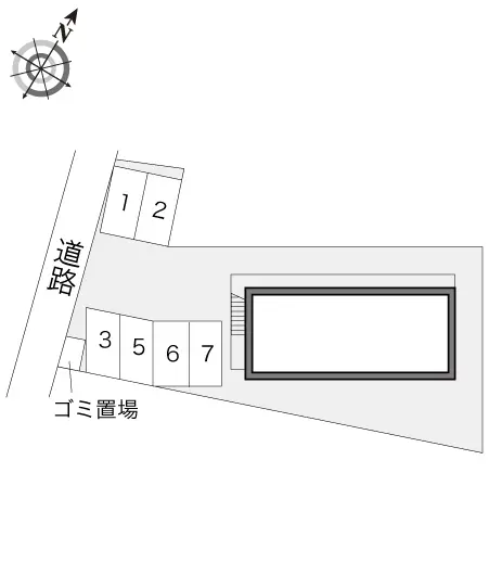 ★手数料０円★町田市小山町　月極駐車場（LP）